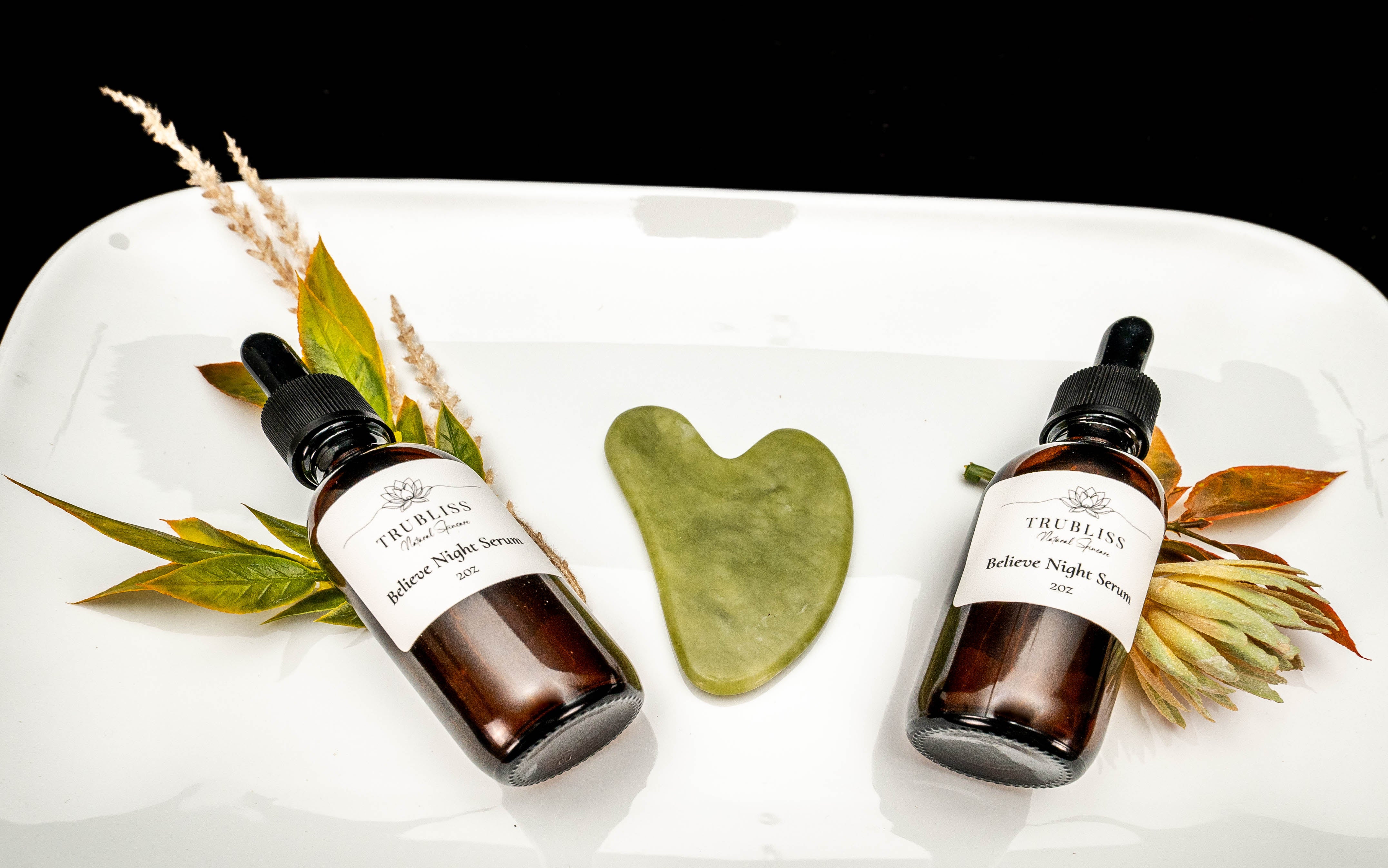 Believe Renewal Night Serum + Gua Sha Tool